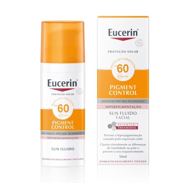 Eucerin Sun Protection Pigment Control Fluide Solaire Anti-Taches Spf50+ – 50ml.