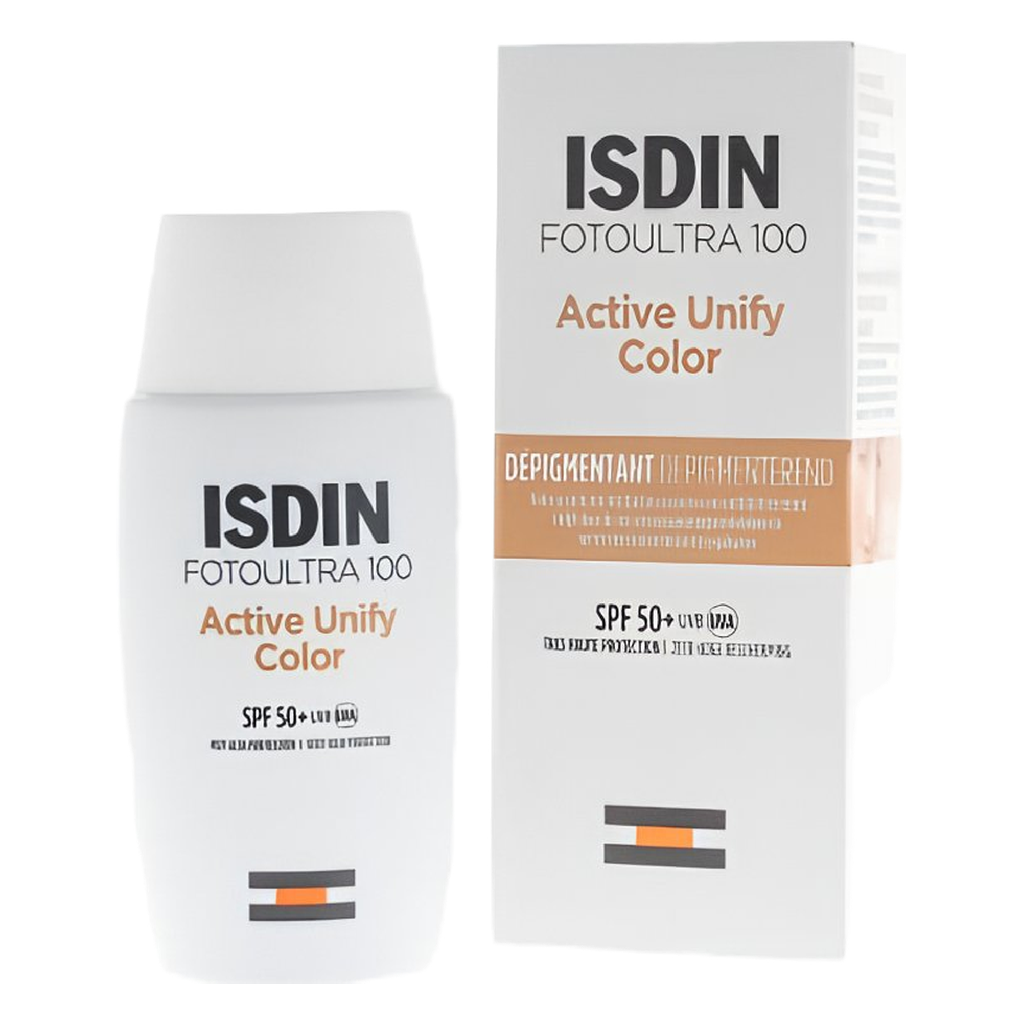 Isdin FotoUltra 100 Active Unify Dépigmentant Spf50+ – 50ml – Image 3