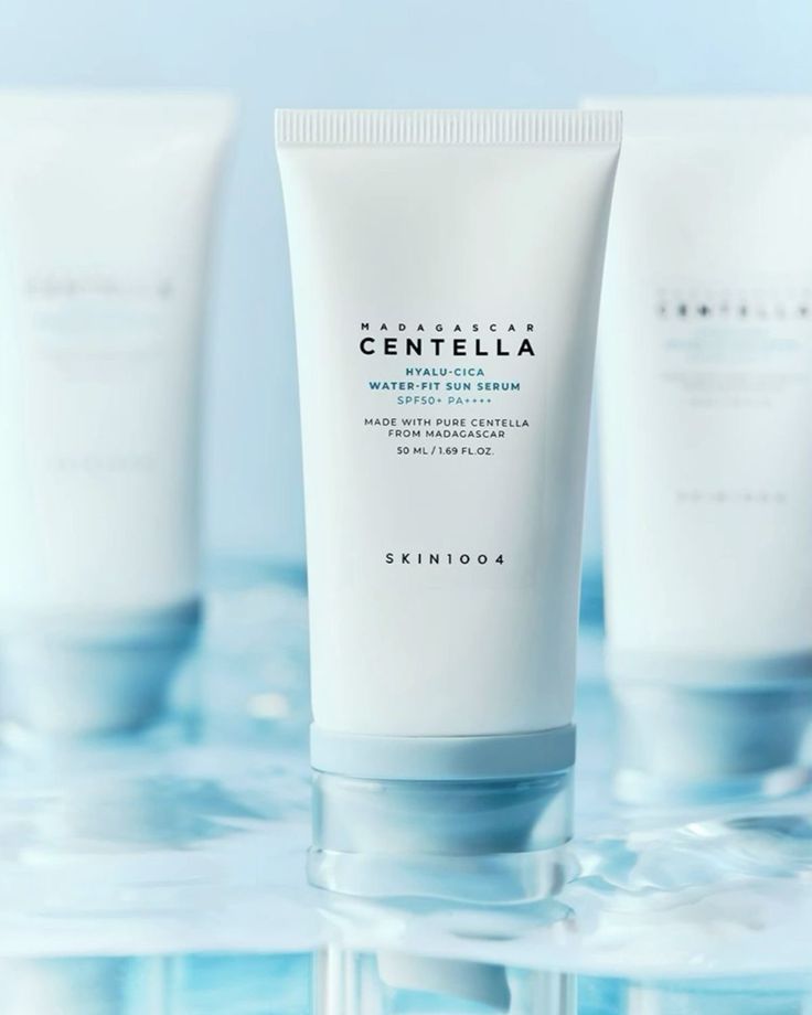 SKIN1004 - MADAGASCAR CENTELLA HYALU-CICA WATER-FIT SUN SERUM SPF50ML – Image 3