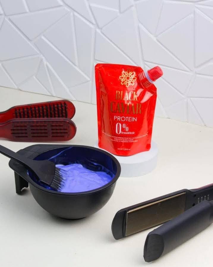 Lissage Brésilien Black Caviar Protein 0% Formaldéhyde – 135ml