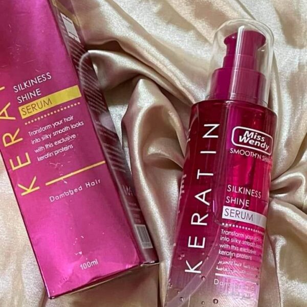 Sérum de brillance luxueux à la kératine – Soin intensif pour des cheveux brillants