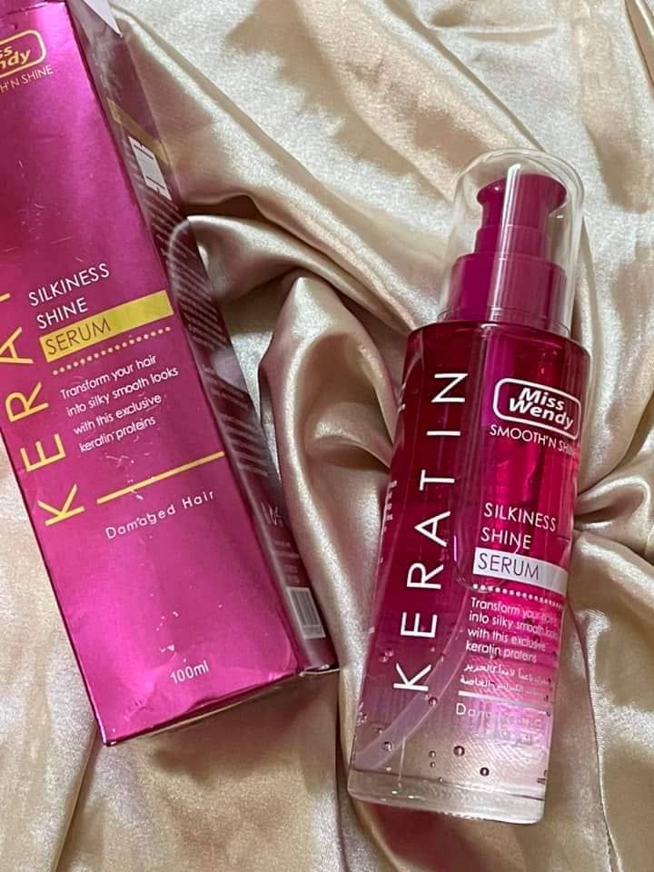 Sérum de brillance luxueux à la kératine – Soin intensif pour des cheveux brillants