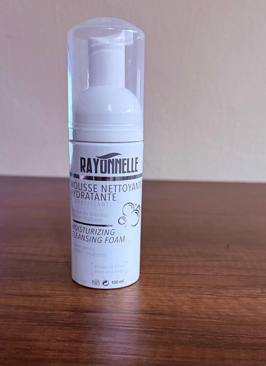 Rayonnelle Mousse Nettoyante Hydratante – 150ml
